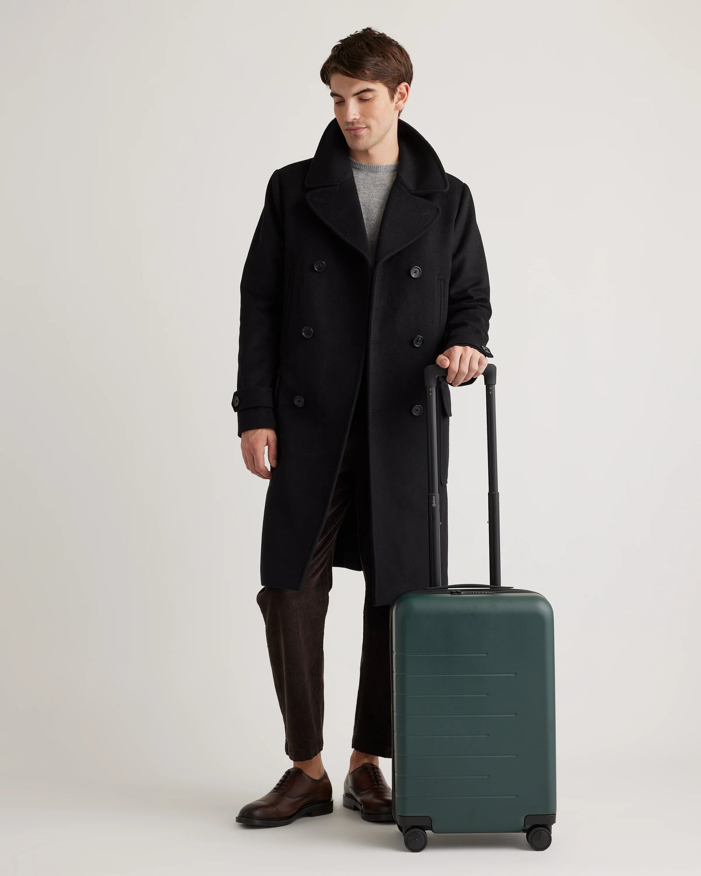 Expandable Small Carry-On Suitcase - One Size / Coastal Cobalt