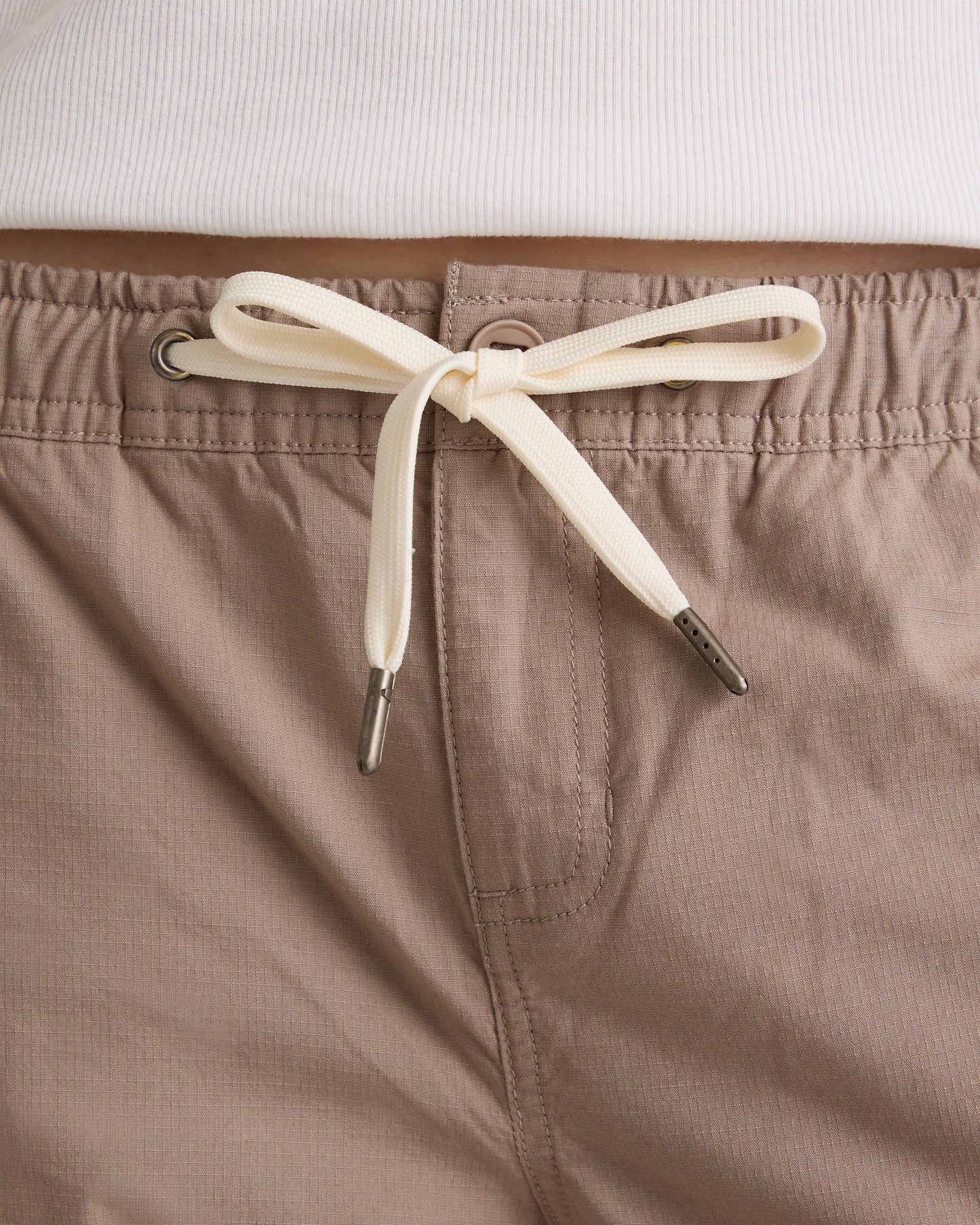 Organic Stretch Ripstop Straight Pants - XS / Steel