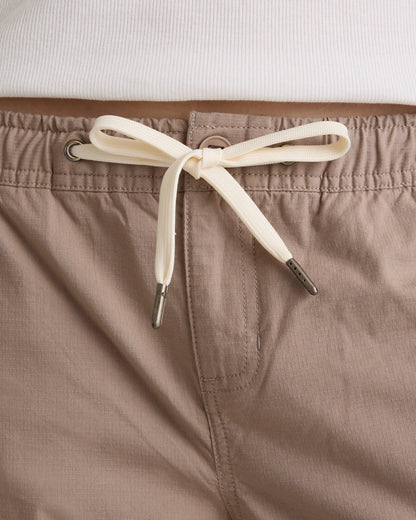 Organic Stretch Ripstop Straight Pants - XS / Steel