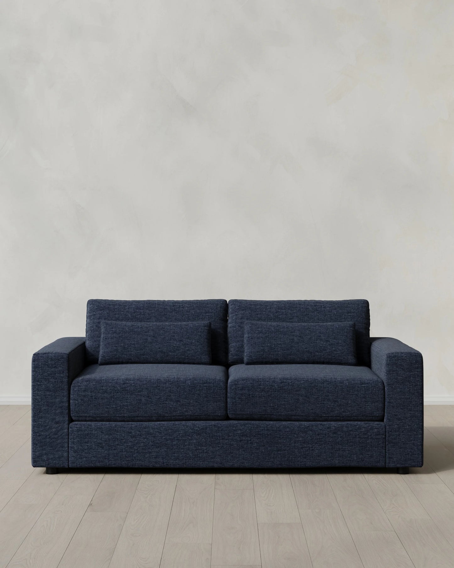 Ashford Deep Seat Sofa in Performance Chenille Linen Blend - 7ft / Snow