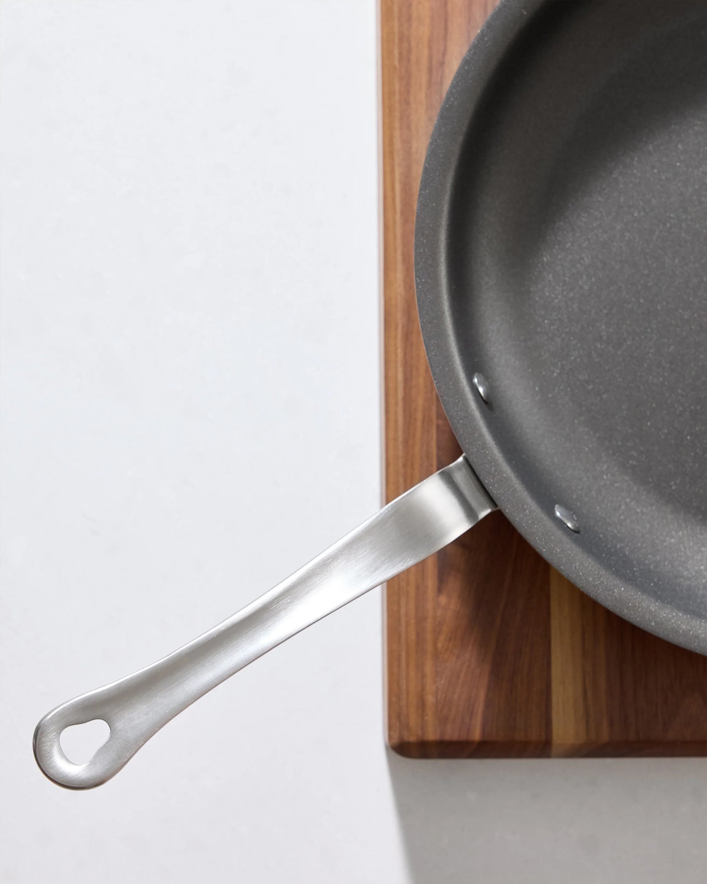 5-Ply Stainless Steel Nonstick Cookware: 2-Piece Frying Pan Set: 10" & 12" - 10" & 12" / No Color