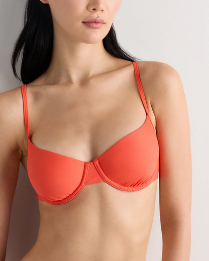 Italian Demi Bikini Top - XS / Deep Navy
