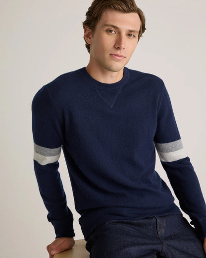 Mongolian Cashmere Sweatshirt - S / Black