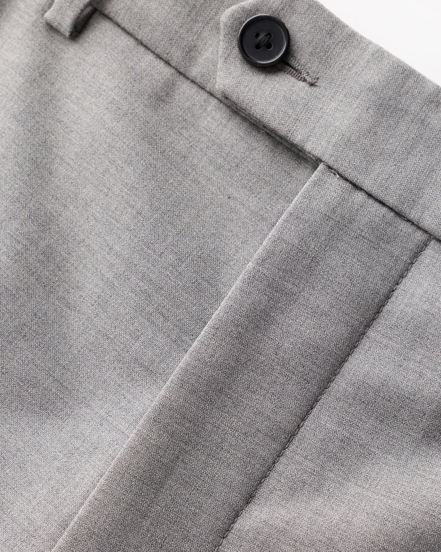 Stretch Wool Dress Pants - Slim - 30X30 / Grey Melange