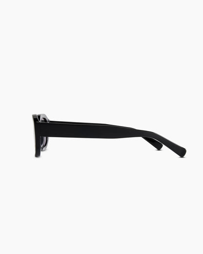 Barbados Polarized Acetate Sunglasses - One Size / Clear Spice with Grey lens