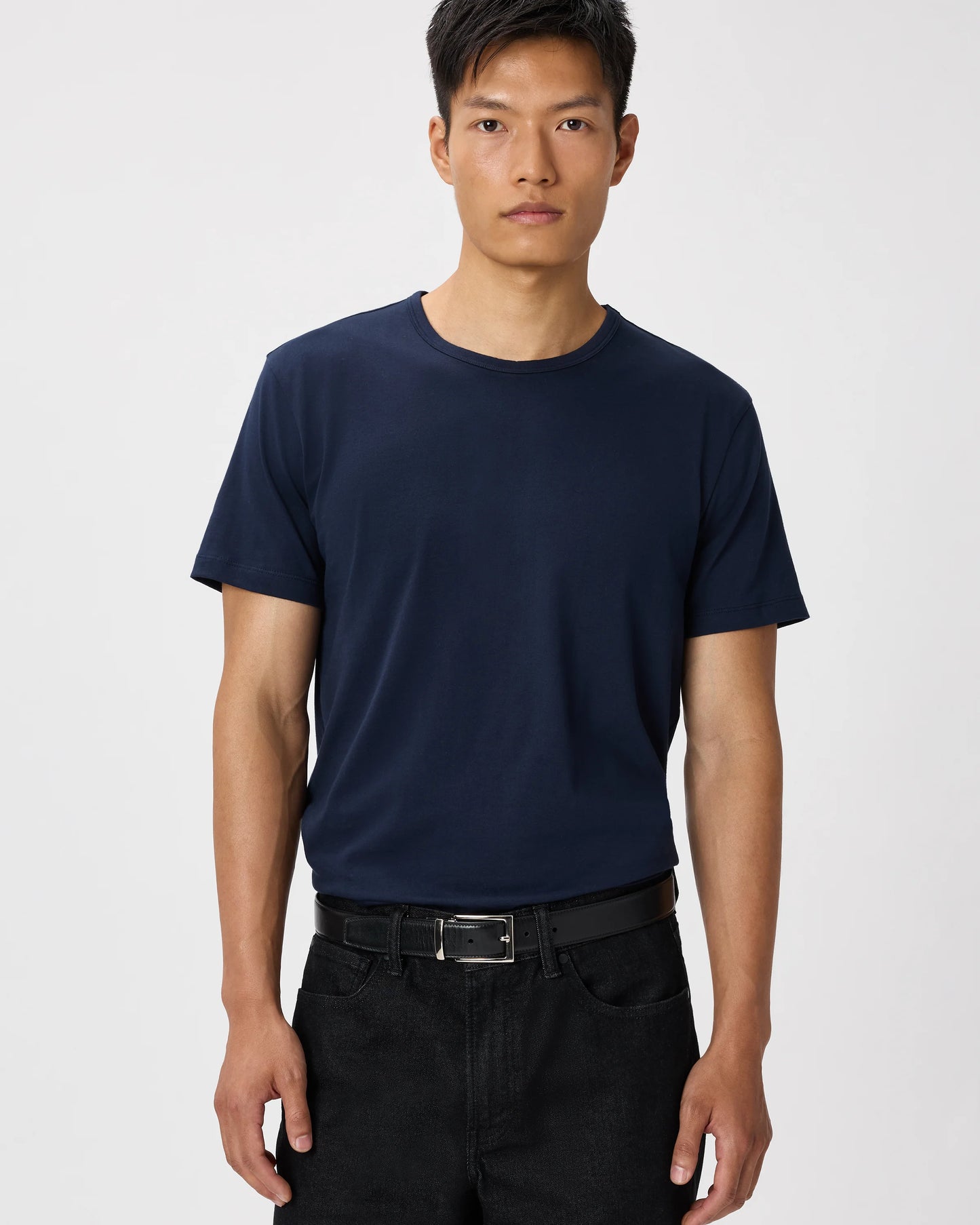 Japanese Lotus Tee - S / Black