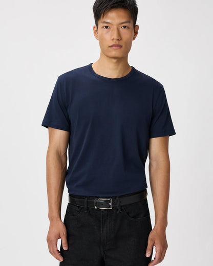 Japanese Lotus Tee - S / Black