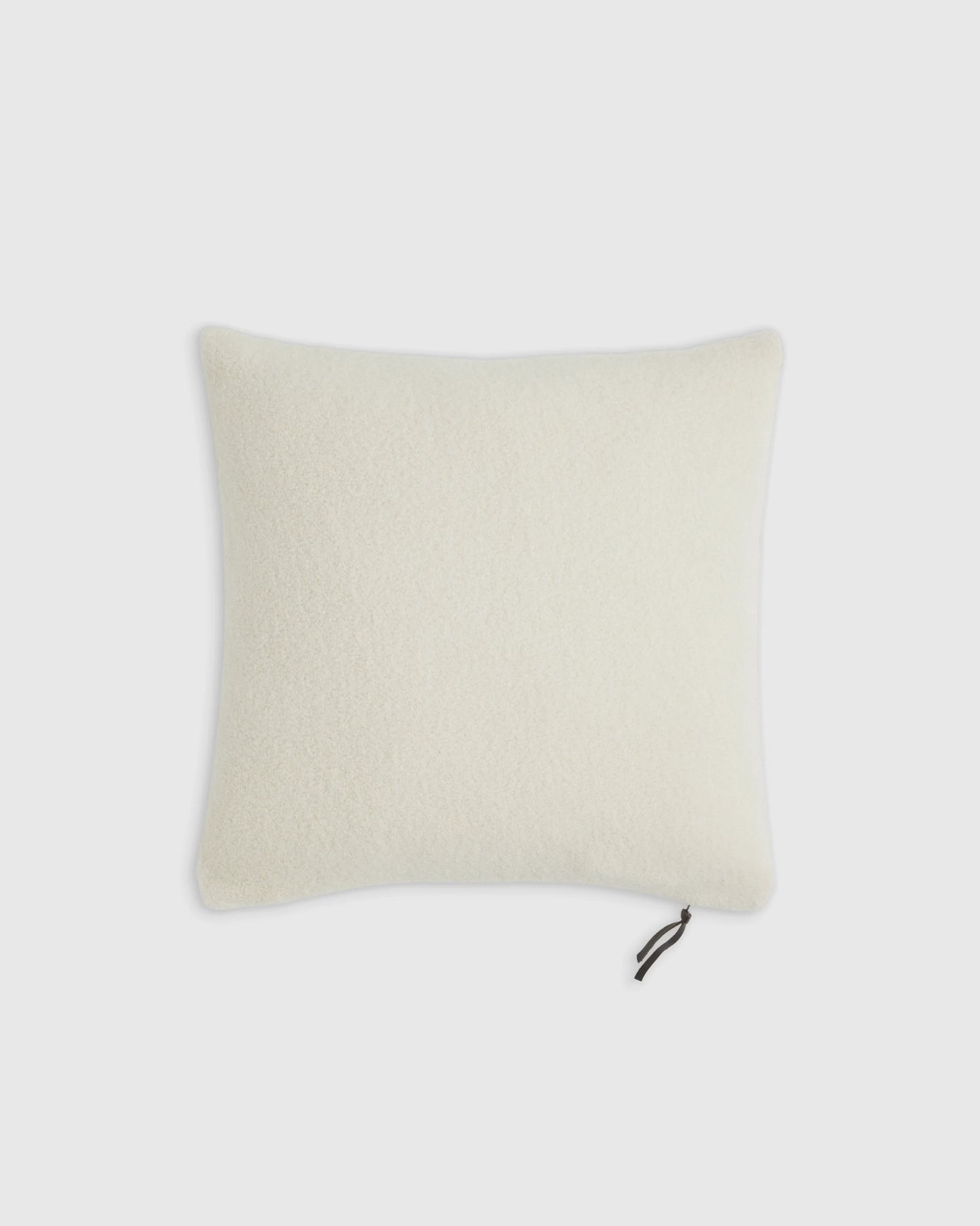 Alpaca Boucle Pillow Cover - 20x20 / Light Heather Grey