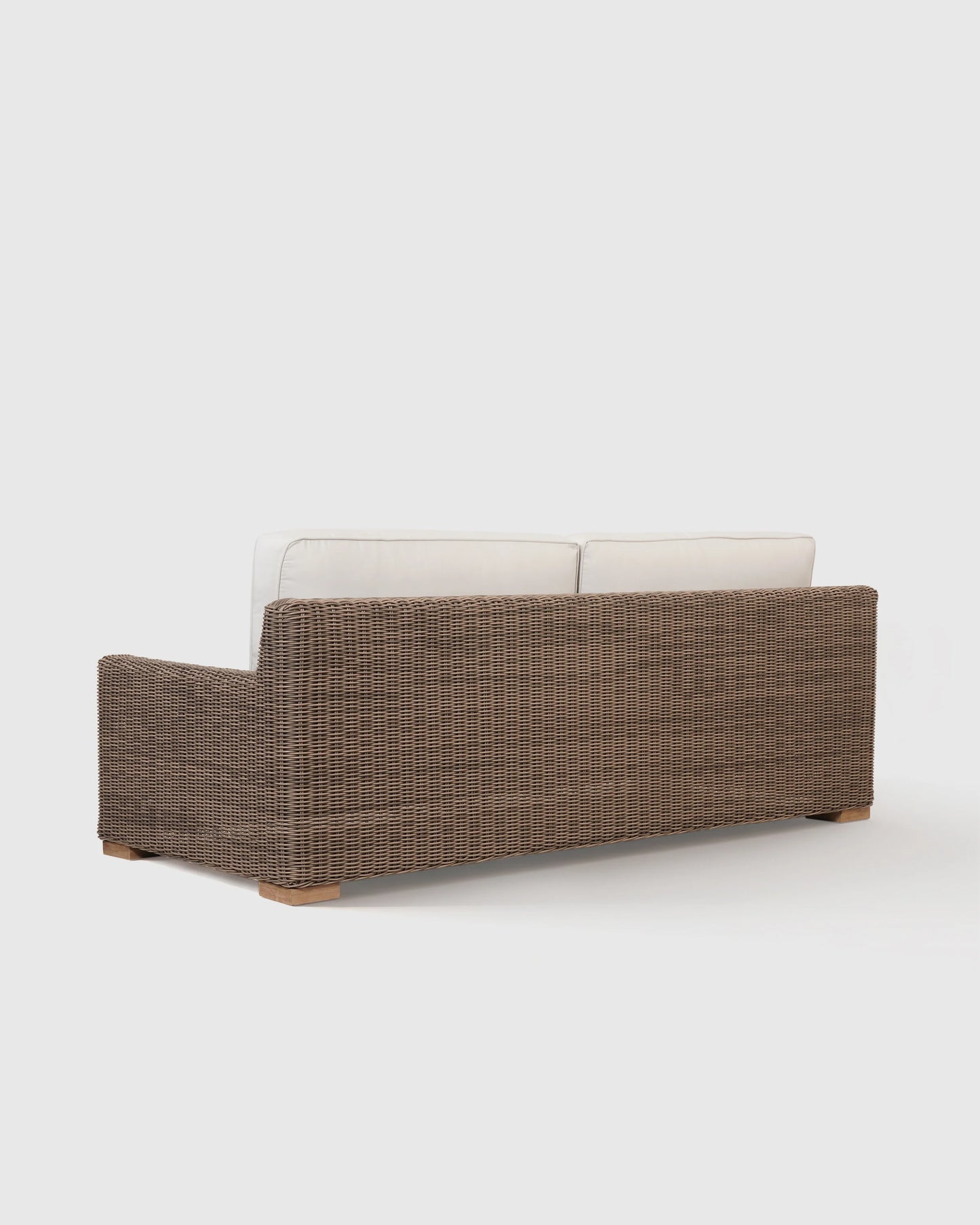 Classic All-Weather Wicker Outdoor Sofa - 86" / Natural Weave