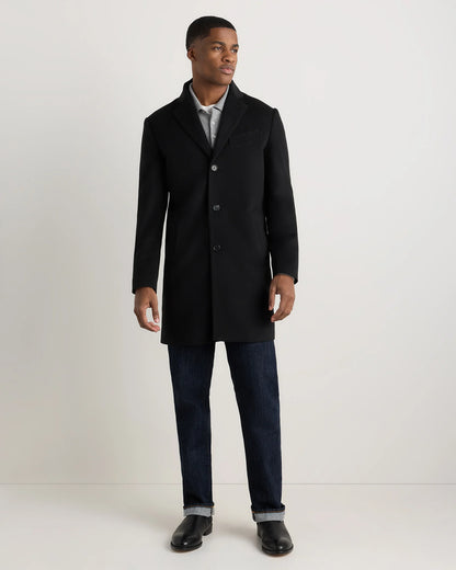 100% Mongolian Cashmere Car Coat - S / Camel