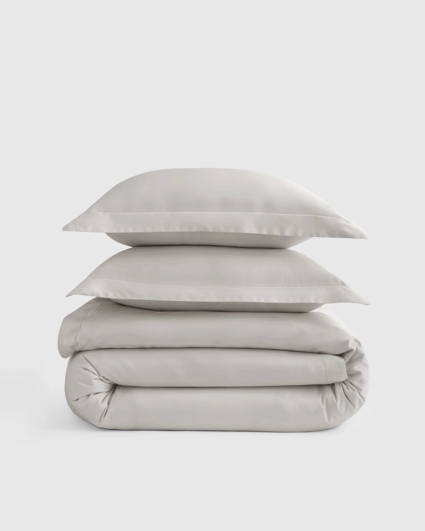 Signature Giza Cotton Sateen Duvet Cover Set - Twin / Sand