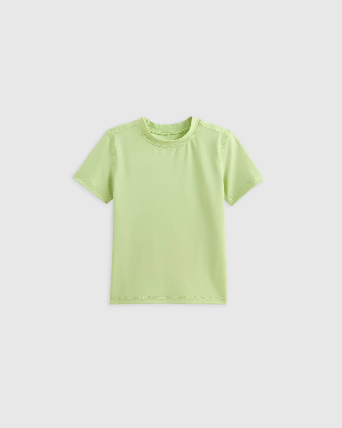 Short Sleeve Rash Guard Top - 2T / Coral Orange