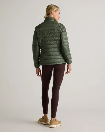 Lightweight Down Packable Puffer Jacket - XS / Black