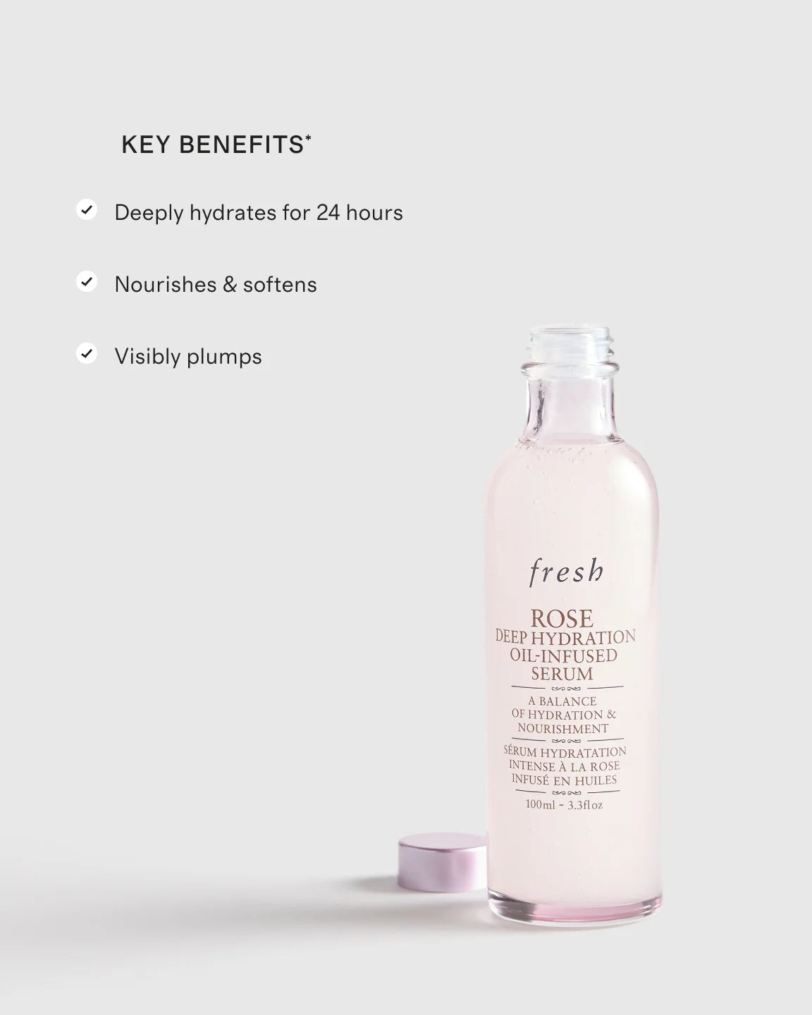 Rose Deep Hydration Oil-Infused Serum by Fresh - One Size / No Color