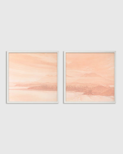 Meet Me by the Fire by Kristi McDonald - 21.25"x21.25" / Maple