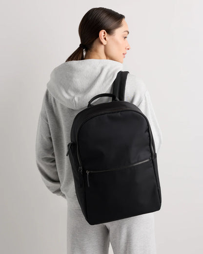 Voyage Nylon Slim Travel Backpack - One Size / Dark Green