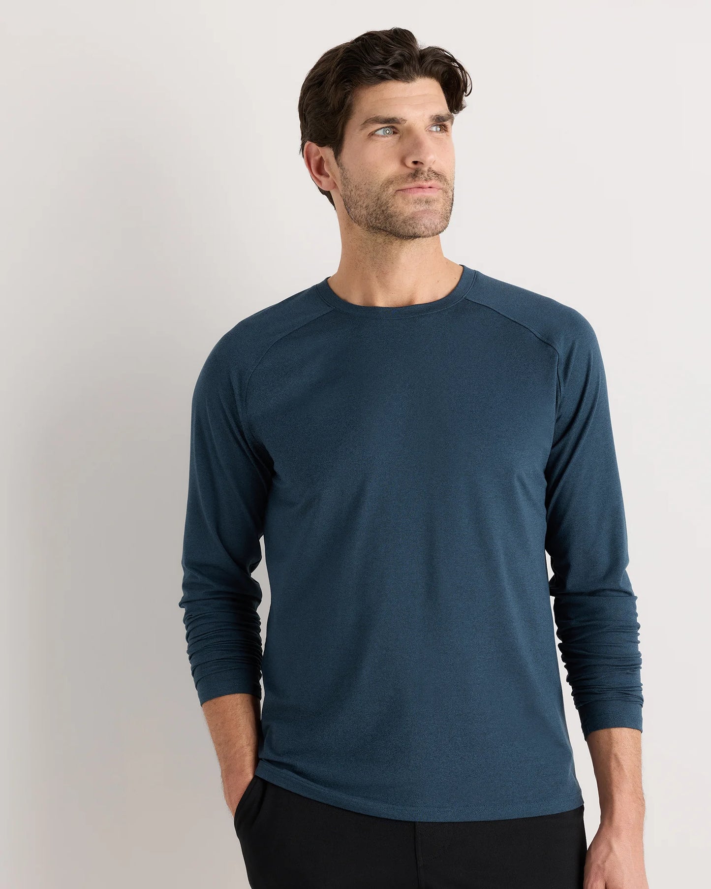 Flowknit Breeze Performance Long Sleeve Tee - XS / Heather Grey