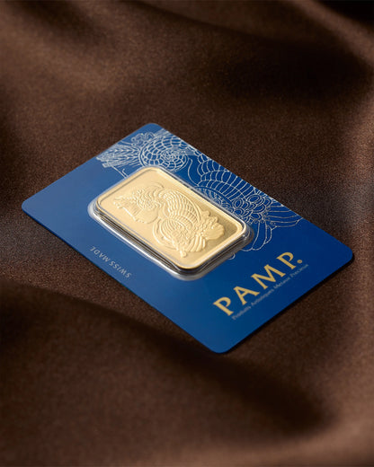 1 oz Gold Bar PAMP Lady Fortuna Veriscan (In Assay) - One Size / Gold