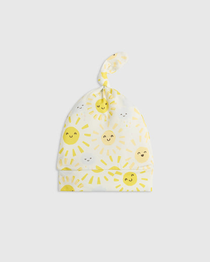 Bamboo Swaddle & Hat Layette Set - One Size / Celestial Dreams