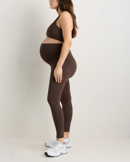 Ultra-Soft Maternity Legging - XS / Heather Black