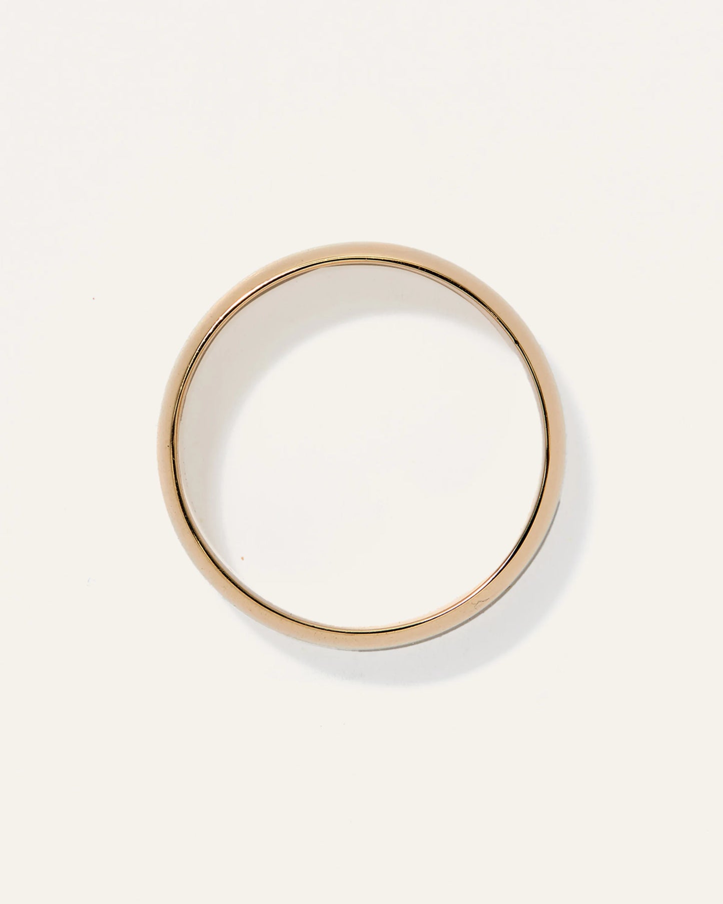 Low Dome Band - 6mm - 6 / Yellow Gold