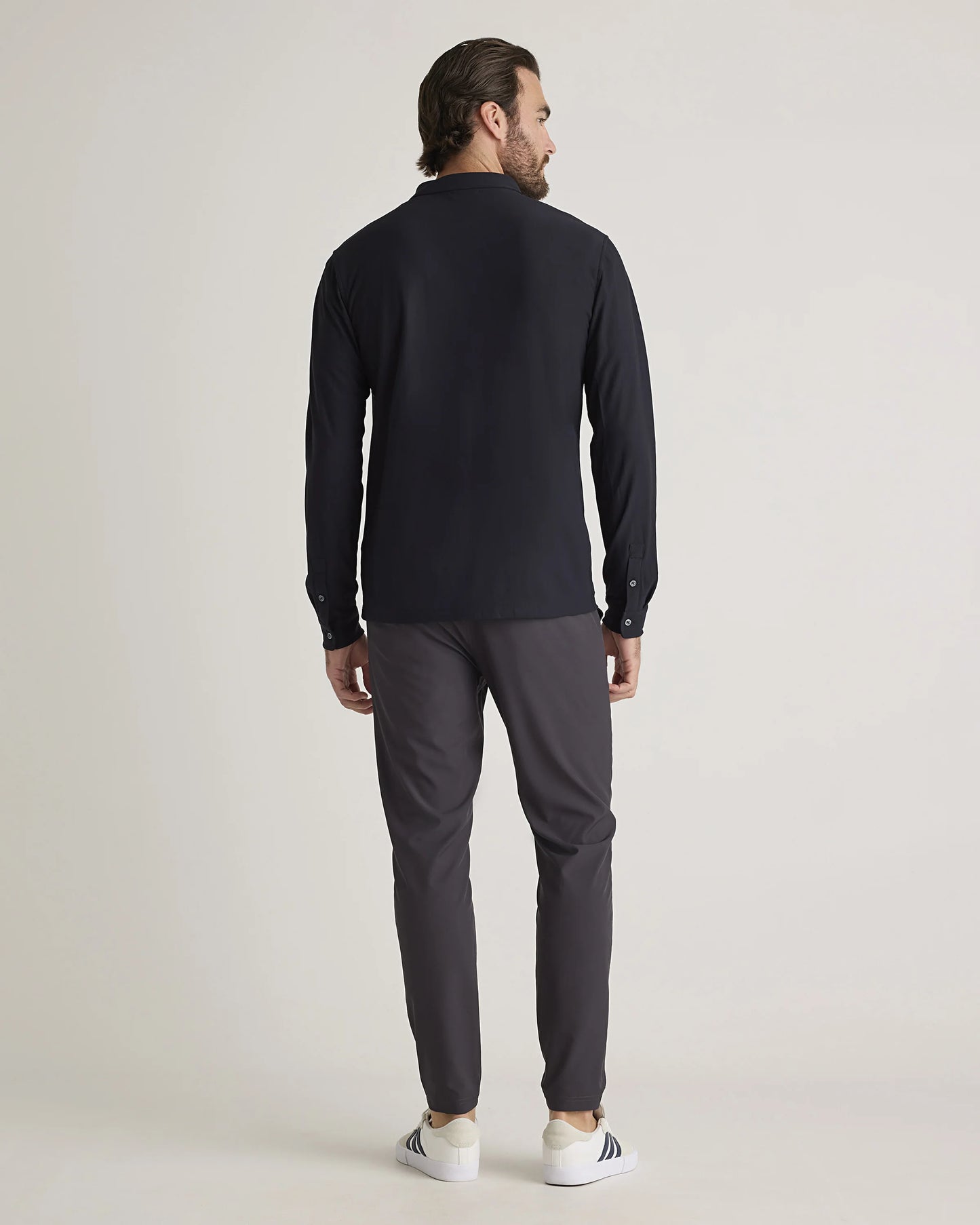 ProPique Performance Button Down - S / Light Grey