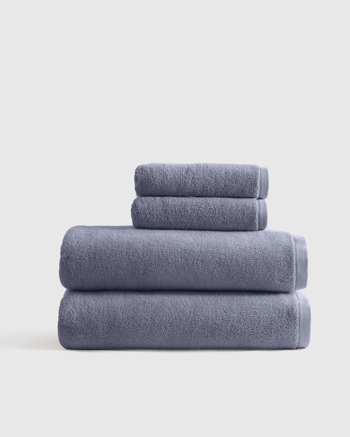 Plush Organic Turkish Cotton Bath Sheet Bundle (4 pieces) - One Size / White