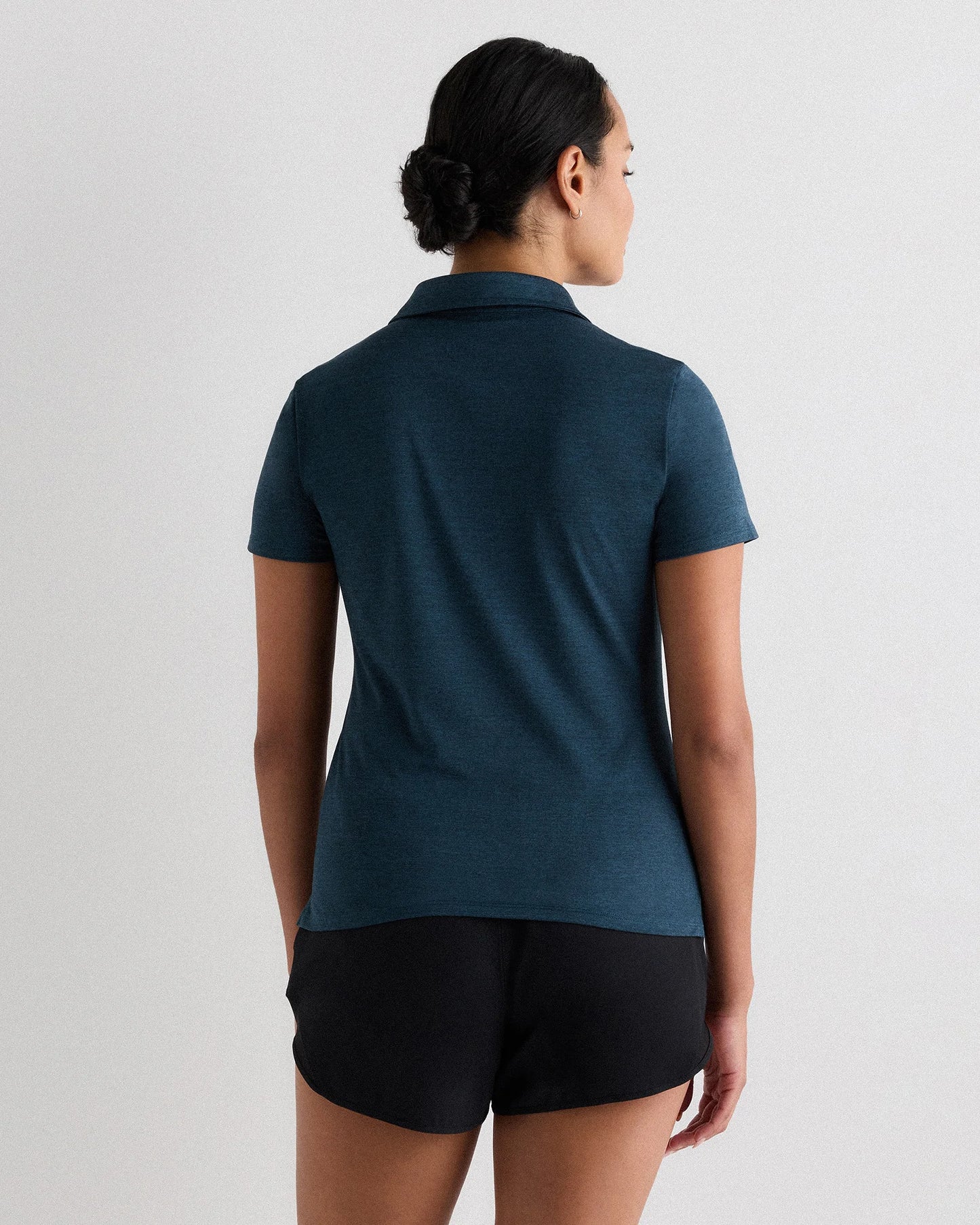 Flowknit Breeze Short Sleeve Polo - XS / Charcoal
