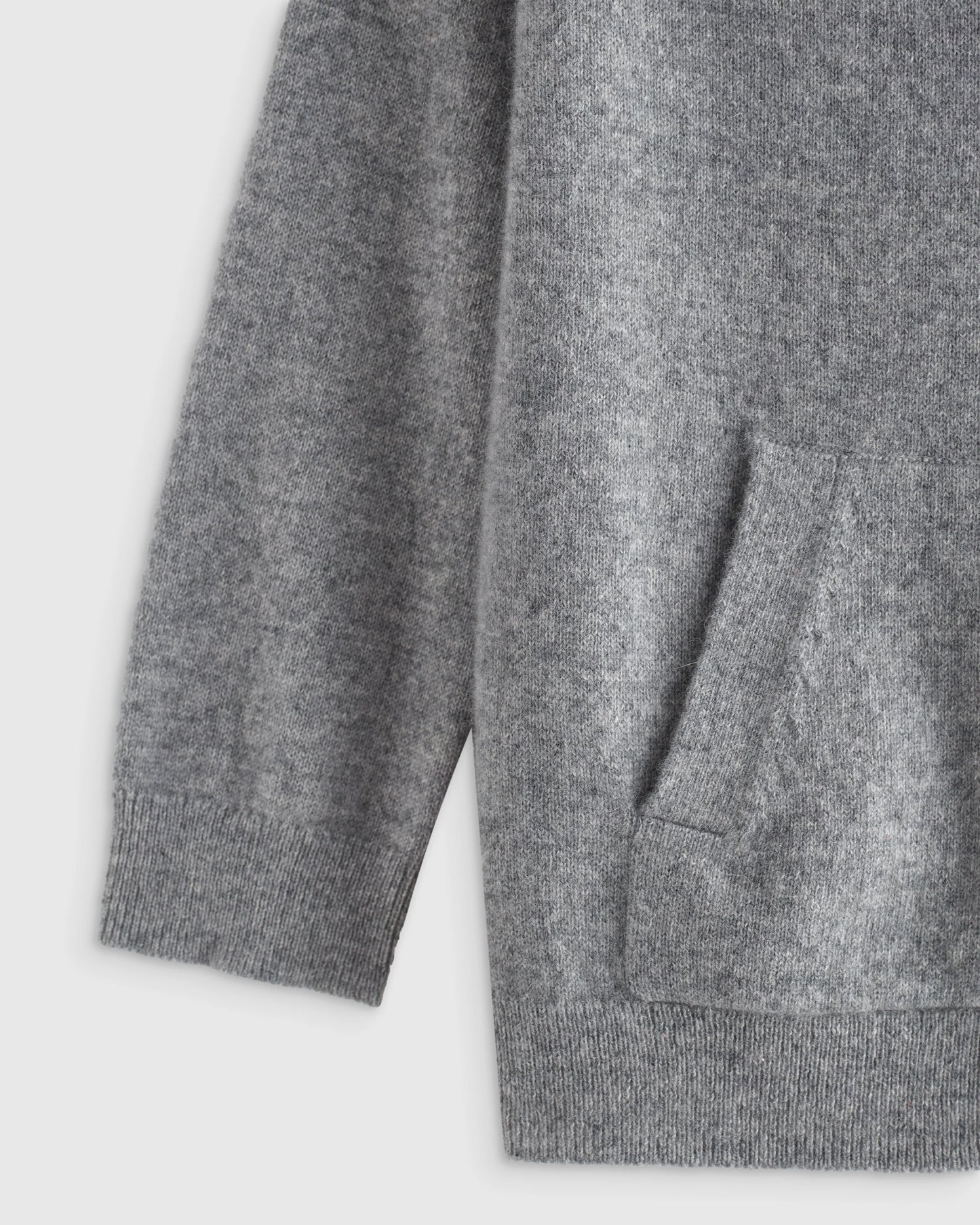 Washable Cashmere Full Zip Hoodie - 3-6M / True Navy