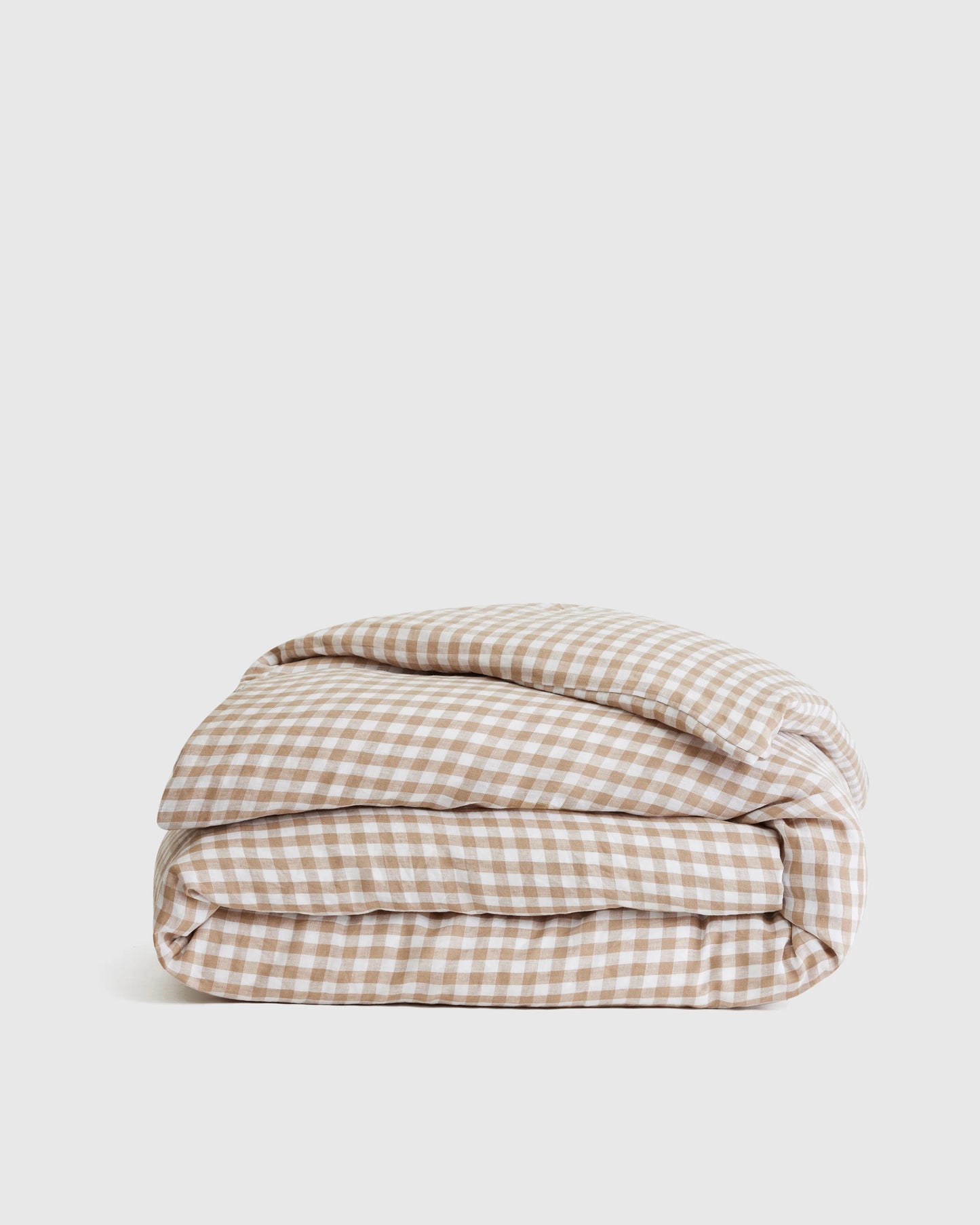 European Linen Duvet Cover - Twin / Peach