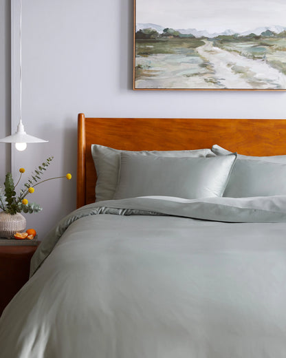 Bamboo Sham Set - Standard / White