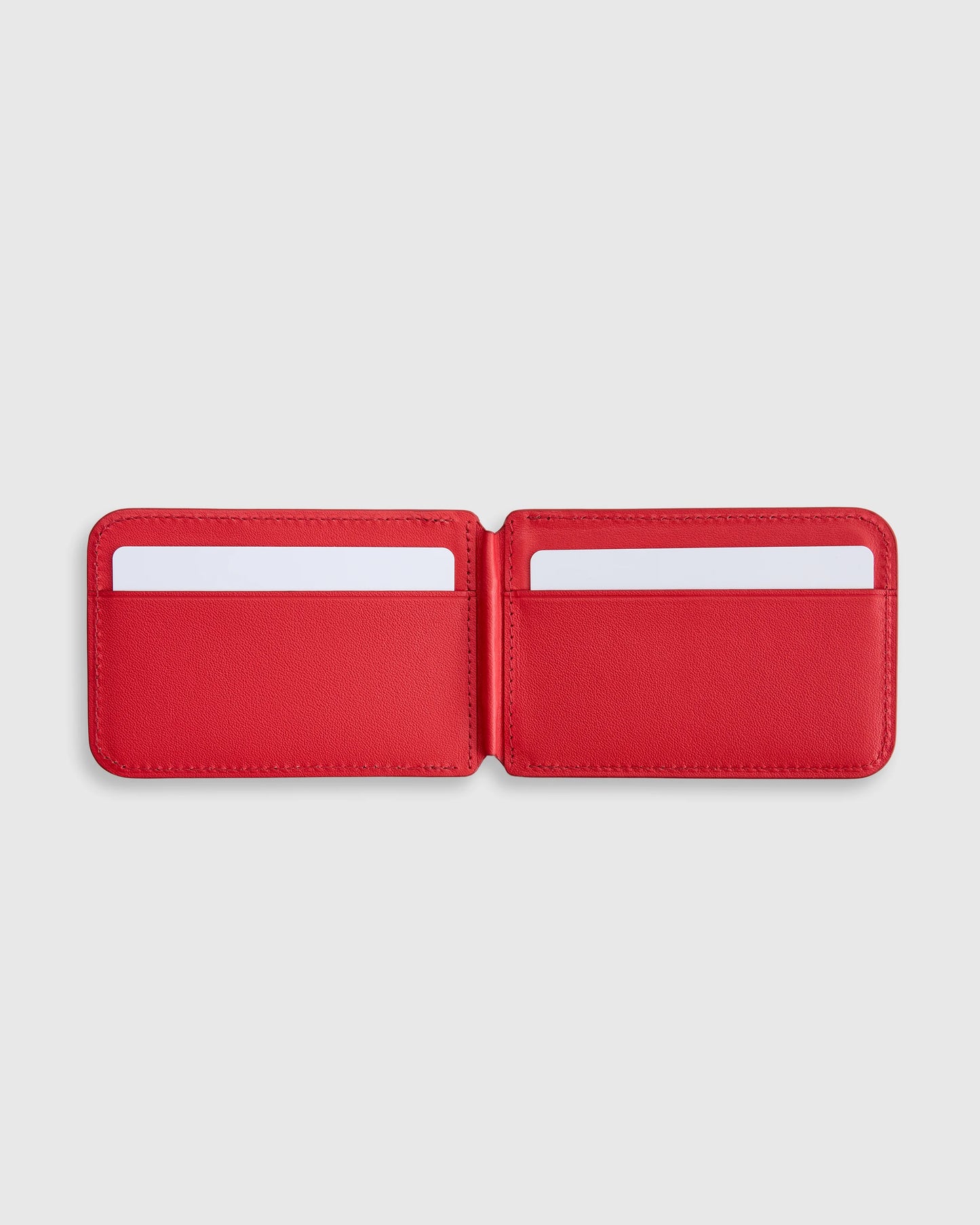 Leather MagSafe Wallet & Phone Stand - One Size / Cognac