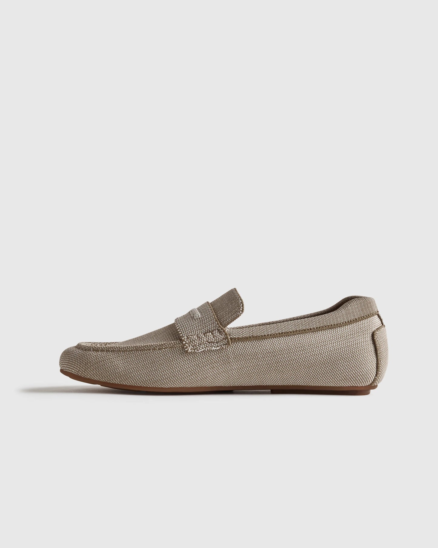 Recycled Knit Driving Loafer - 7 / Wheat