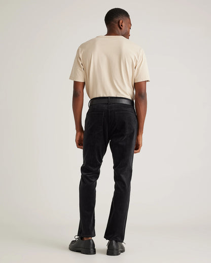 Organic Stretch Corduroy 5-Pocket Pants - 30X30 / Espresso