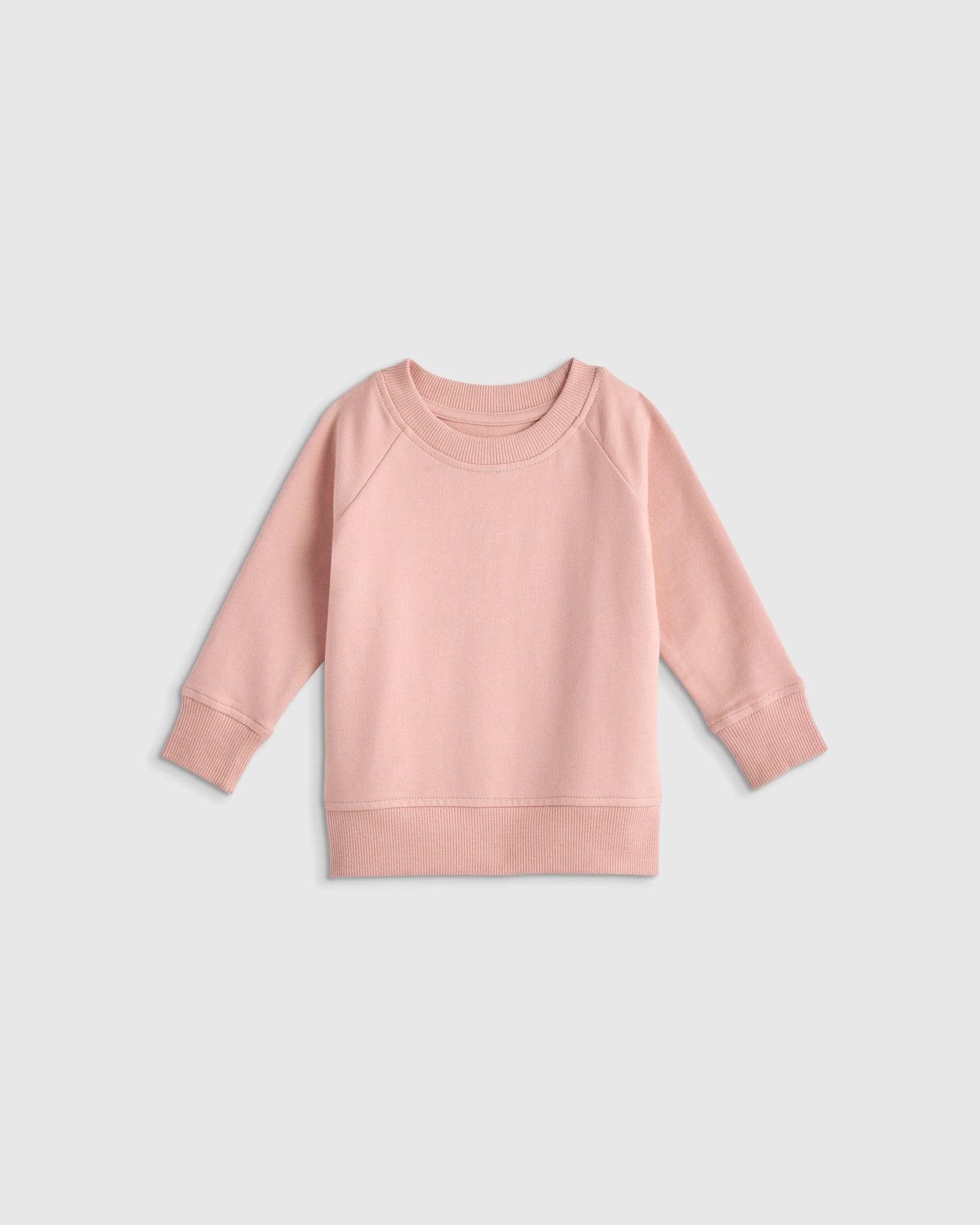 Organic Cotton French Terry Crew Neck Sweatshirt - 3-6M / Blue Stars