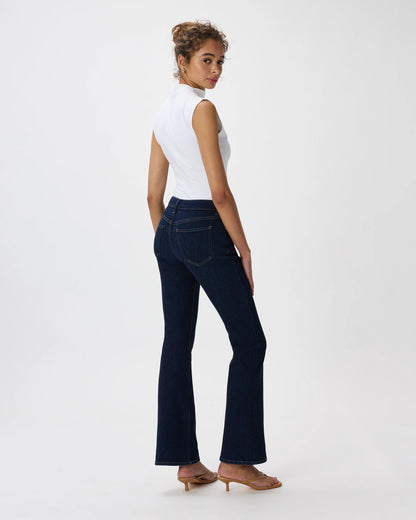 Luna Stretch Flare Jeans - 24 / Black