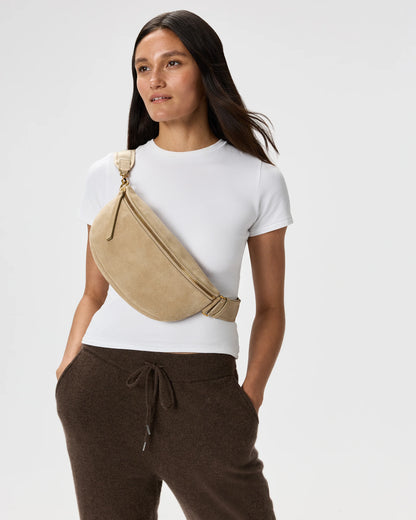 Quinn Suede Sling Bag - One Size / Whiskey