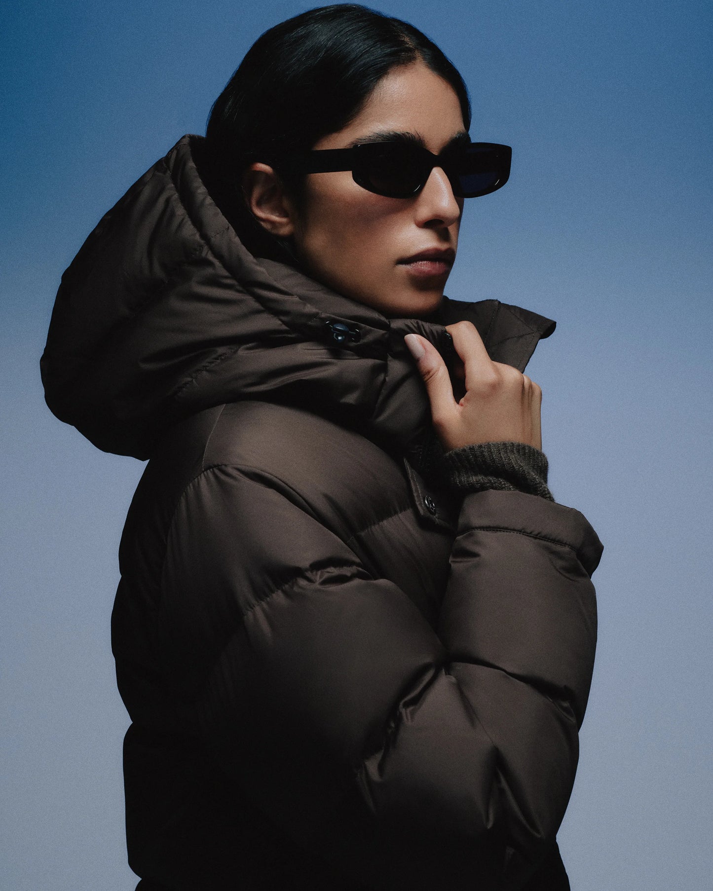 Responsible Down Long Puffer Jacket - XS / Black