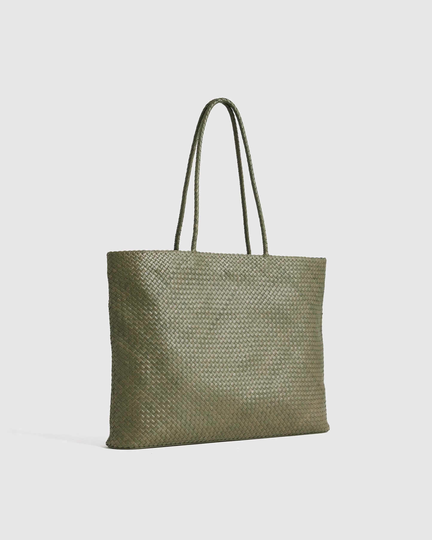 Siena Handwoven Tote - One Size / Taupe