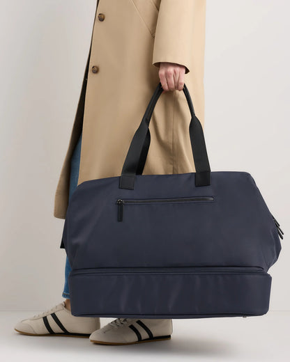 Voyage Nylon Dual Compartment Weekender - One Size / Black