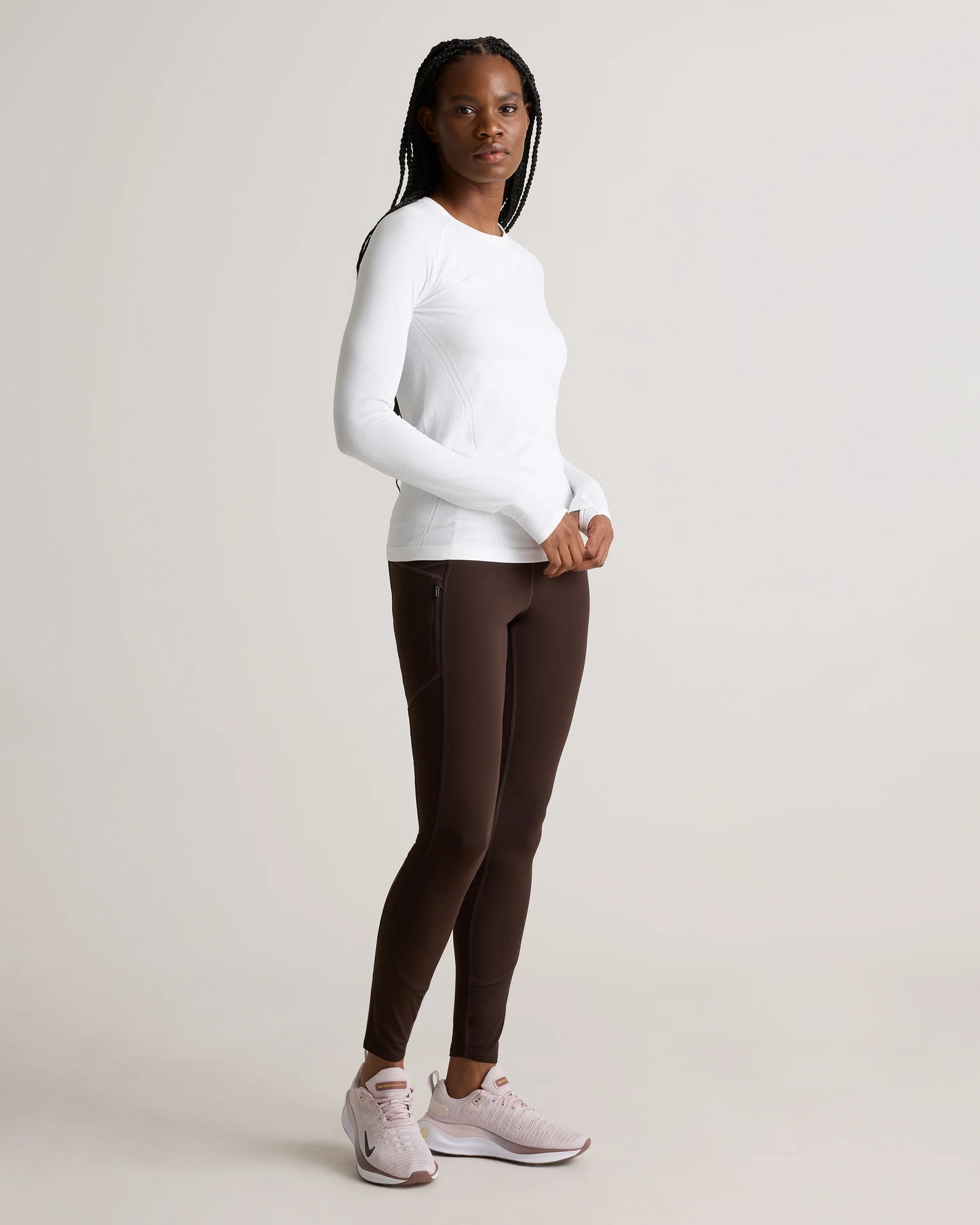 Whistler High-Rise Pocket Thermal Legging - XS / Black