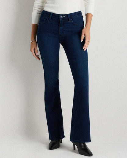 Luna Stretch Flare Jeans - 24 / Black