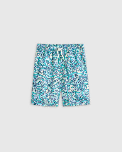 Swim Trunk - 6 / Wavy Fish