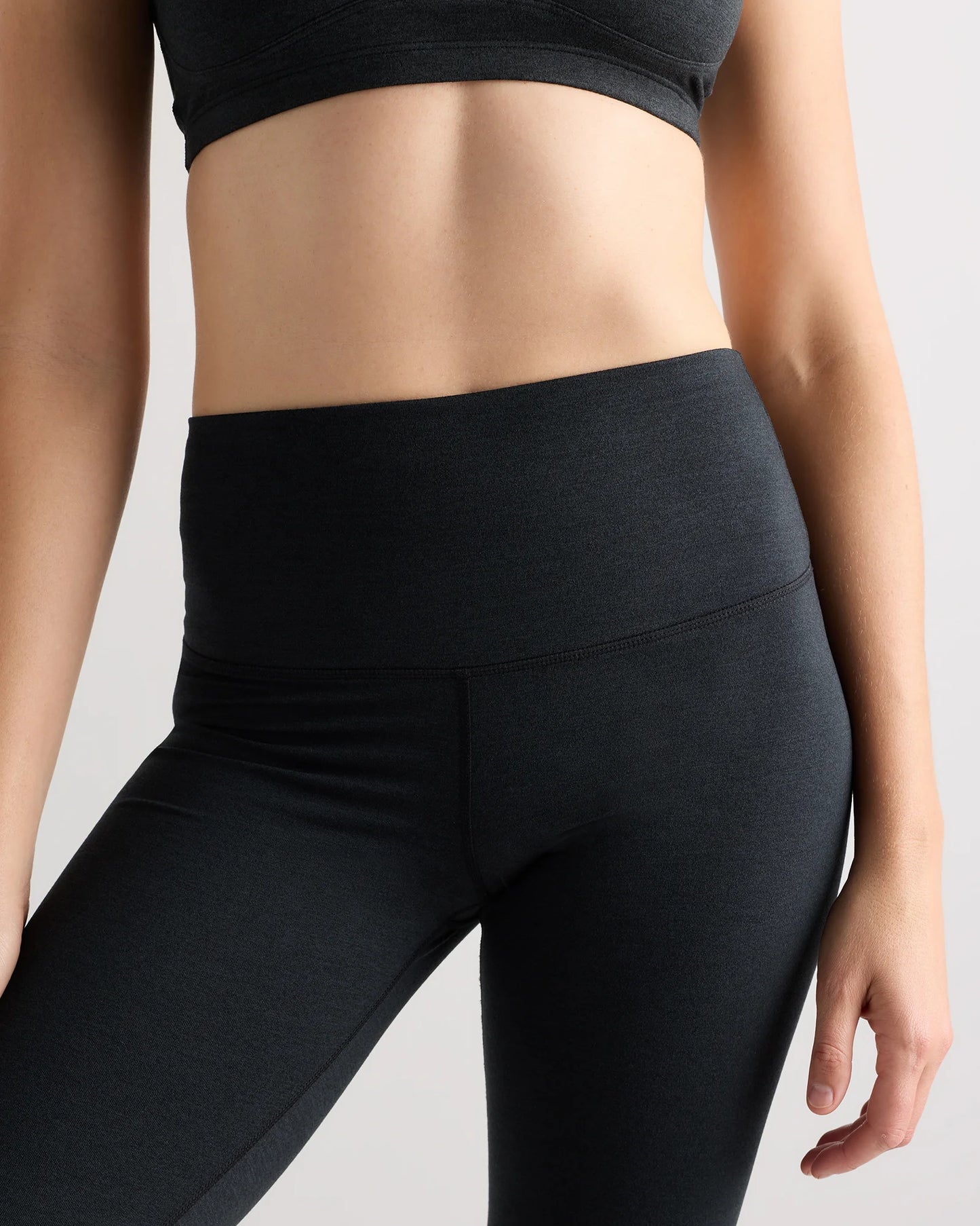 Ultra-Soft High-Rise Legging - XS / Heather Oatmeal