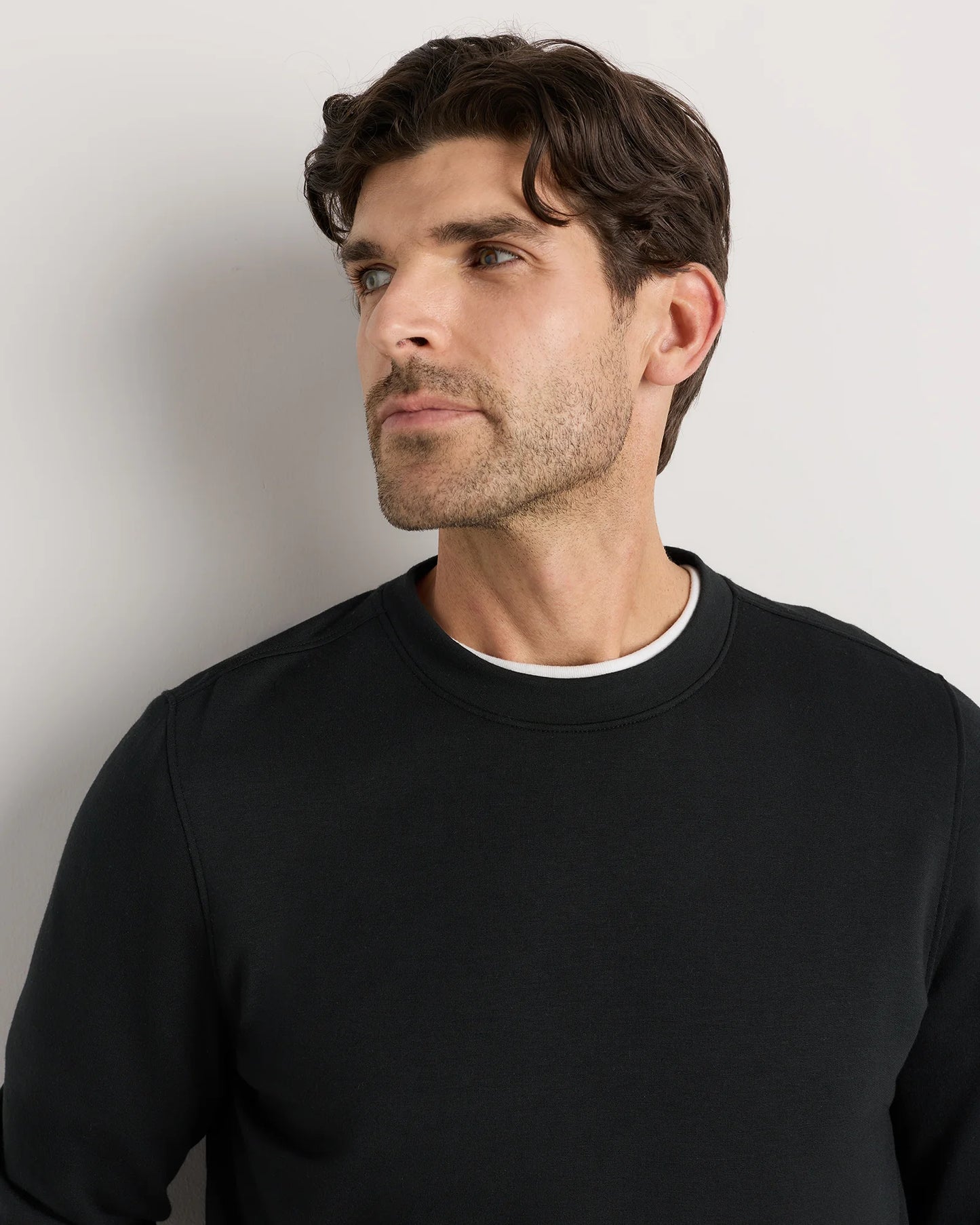 Supersoft Fleece Crew - XS / Heather Oatmeal
