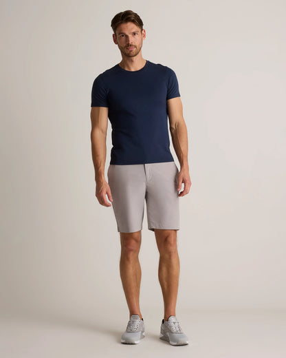 Organic Cotton Coolmax® Chino Shorts - 9" - 30 / Gravel