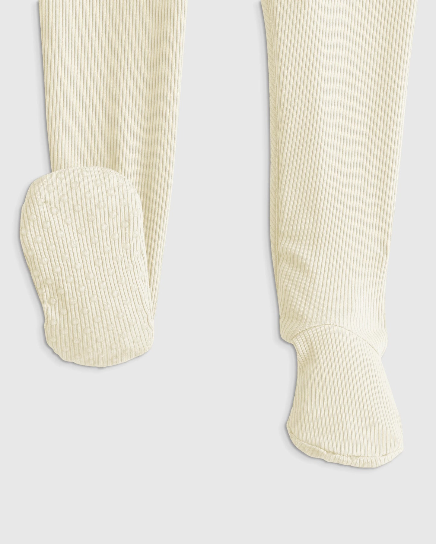 Softest Rib Footie - 12-18M / Sage Green