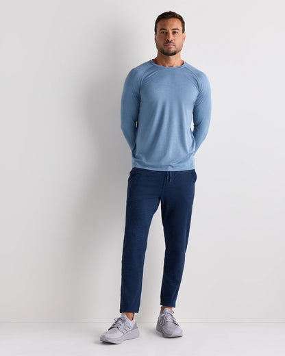 Flowknit Breeze Performance Long Sleeve Tee - XS / Heather Grey