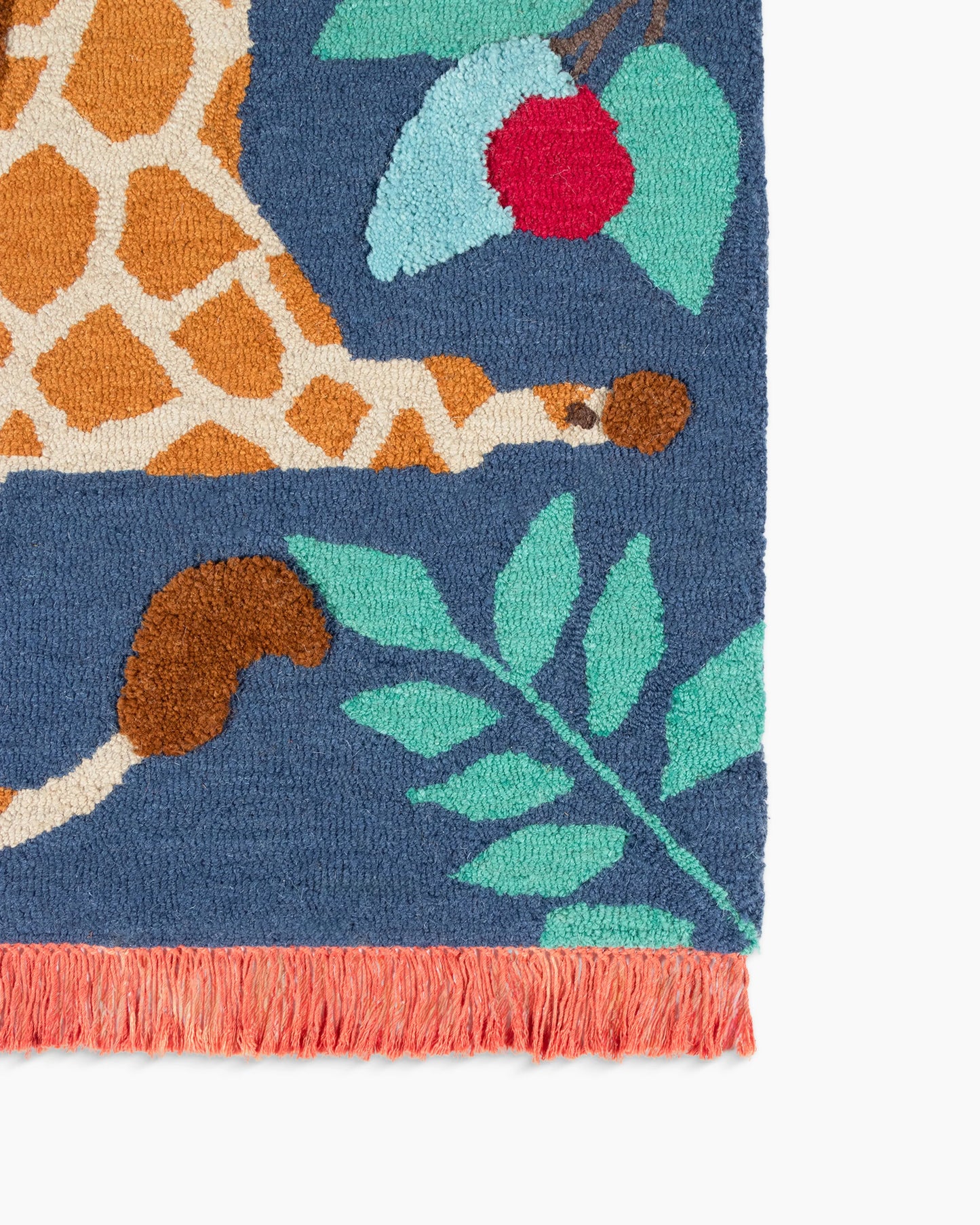 Playful Animals Hand-Tufted Wool Rug - 3' x 5' / Bear