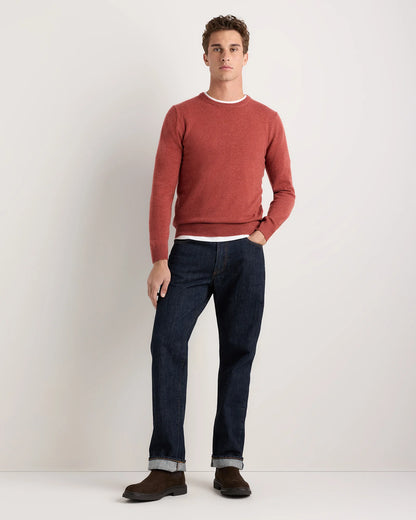Mongolian Cashmere Crewneck Sweater - XS / Black